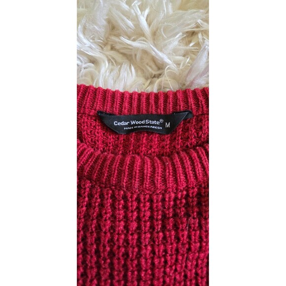 Mens Cedar Wood State Sweater Size Medium - Picture 2 of 3